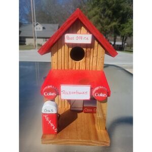 Arkansas Razorbacks Custom Made New Bird House Amazing Detail & Color 11' by 11'